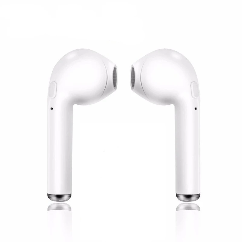 I7s TWS беспроводной наушник Bluetooth 5,0 наушники спортивные наушники гарнитура с микрофоном для смартфона Xiaomi samsung huawei LG - Цвет: double ear no box