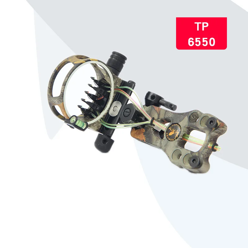 

Bow And Arrow Archery Equipment Tp6550 Five-pin Aiming Fine-tuning Fast Sight Laser Aiming Instrument Hot Sales
