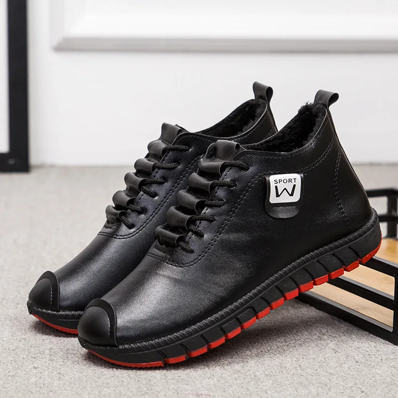 2021New Women Boots Fashion Waterproof Boots For Winter Women Flats Shoes Ankle Botas Mujer Warm Winter Boots Female Footwear