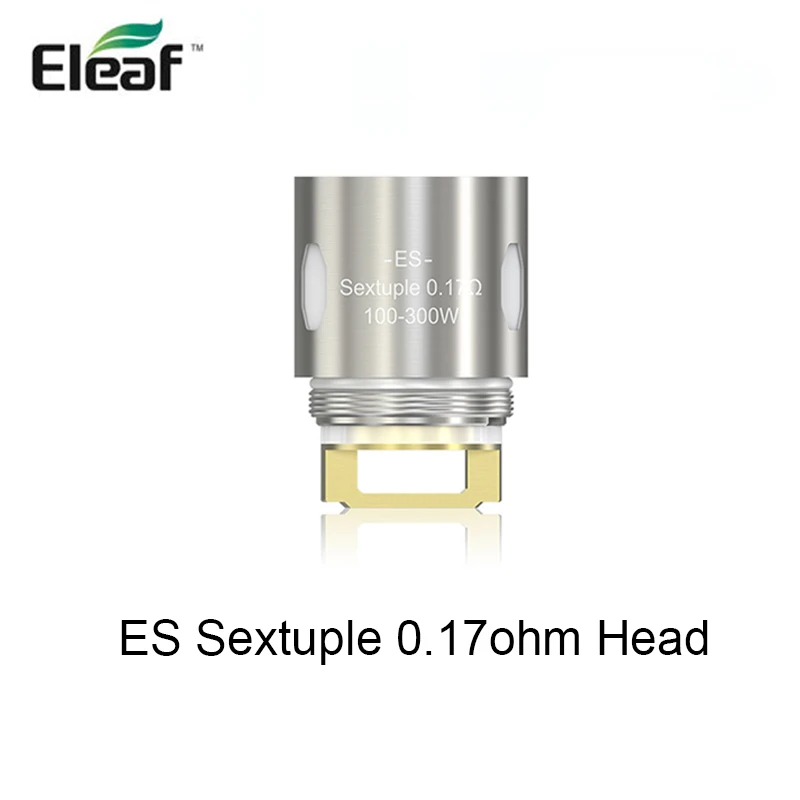 5 шт./лот ES Sextuple 100 Ом головка 300-300 Вт Подходит для резервуара Eleaf MELO совместим с