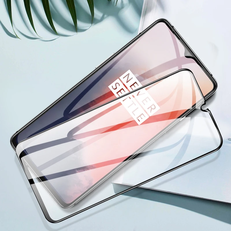 4-1 шт полное клеевое Защитное стекло для oneplus 7t 6t 5t 3T защита экрана CHYI закаленное стекло для one plus 7 6 5 3 стекло