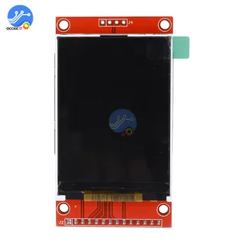 

2.4" LCD Display Module 240x320 TFT SPI Serial Port 5V/3.3V PBC Adapter Micro SD ILI9341 LCD Screen Board