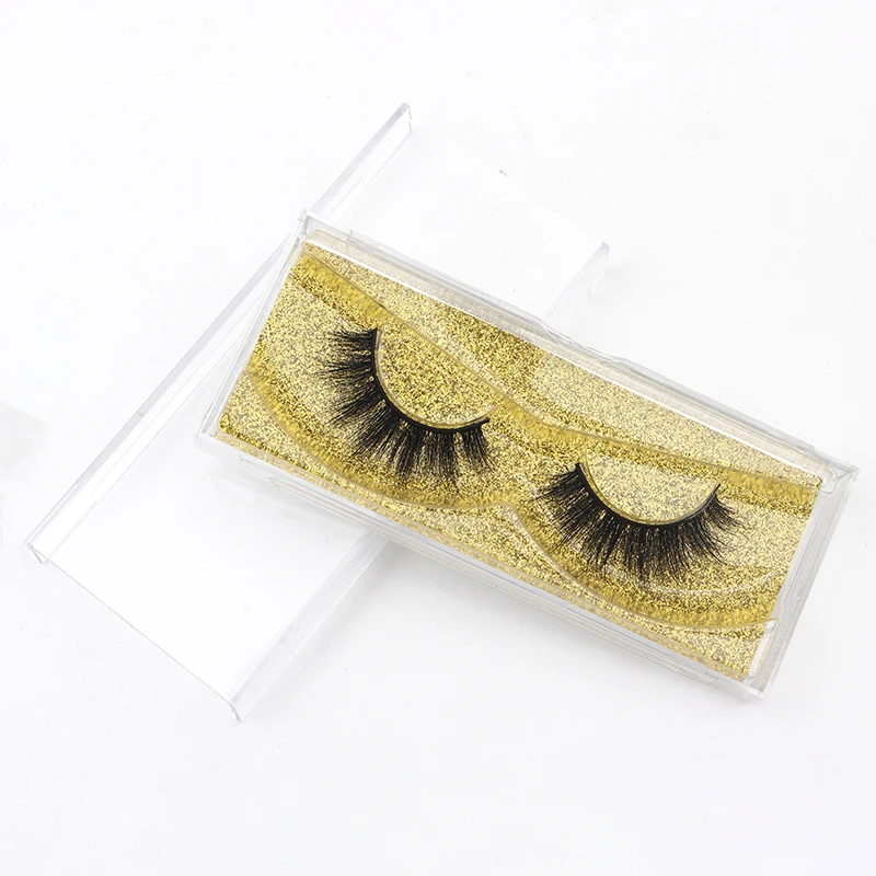 

Ladies Mink False Eyelashes Artificial Stereo Natural Thick Water Eyelash Eye Makeup Tools Fluffy Soft Eyeliner False Eyelashes