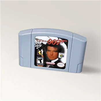 GoldenEye 007 Золотой глаз 007 для 64 бит игровой картридж США Версия формат NTSC