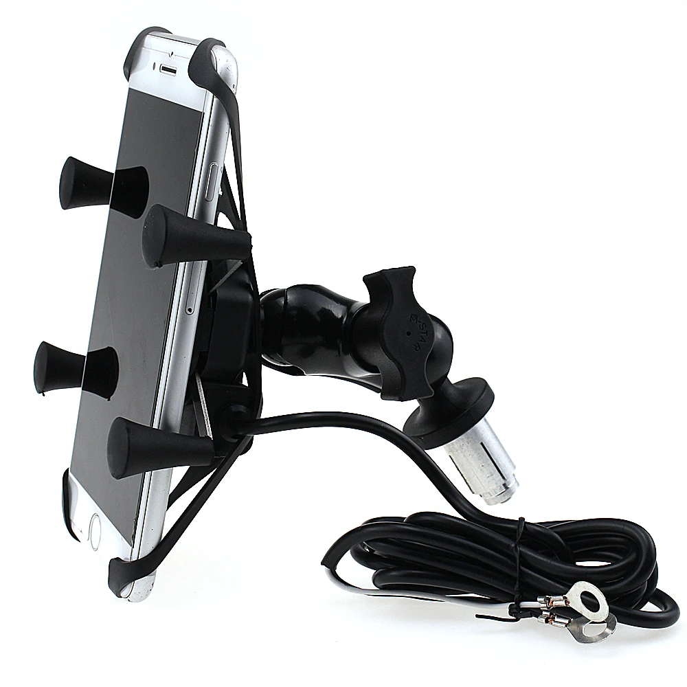 Phone Holder USB Charger for KAWASAKI ER 6N KLE 650/1000 VERSYS VN 650