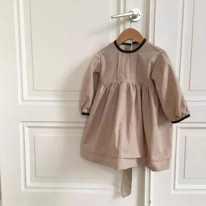 2020 летнее платье для маленьких девочек кружевное принцессы с бантом Детские