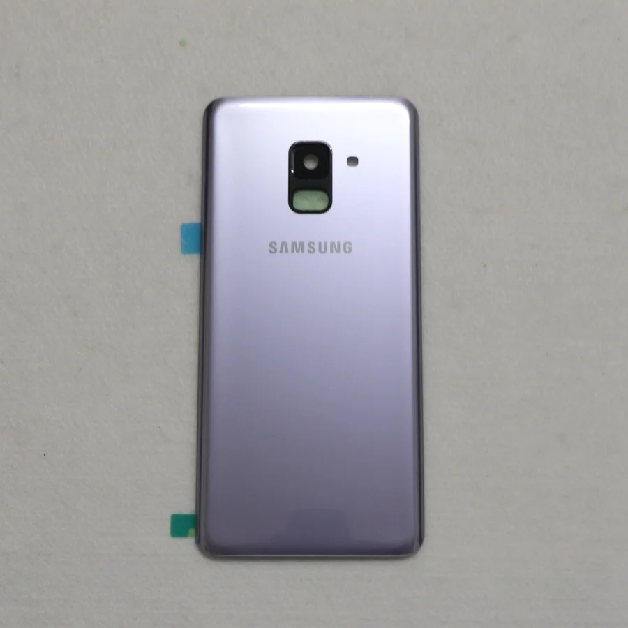 SAMSUNG Galaxy A8 A530 A530F A8 plus A730 Задняя стеклянная крышка для батареи задняя дверь корпус чехол для SAMSUNG A8 Задняя стеклянная крышка