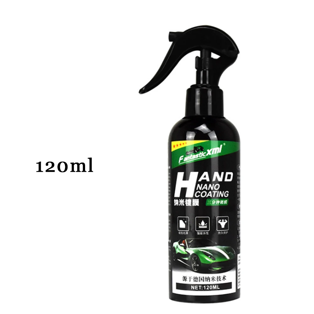 Spray Ceramic Car Top Coating Sealant Repellent Nano Glass Polishing Plated Crystal Liquid Hydrophobic Coating Waterproof Agent adam polishes Paint Care & Polishes