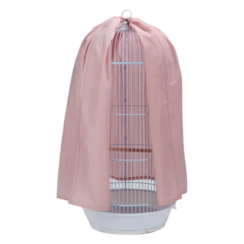 Крышка клетки для птиц нетоксичный питомец попугай Dusproof аксессуары уменьшить отвлечение утолщаются нейлоновая лампа-защита повязка для сна против дождя