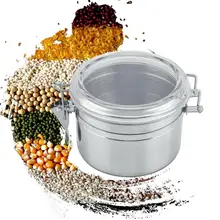 Новинка, 1 шт., Нержавеющая сталь герметичный может Кофе фасоли сахара Чай Jar Контейнер для хранения