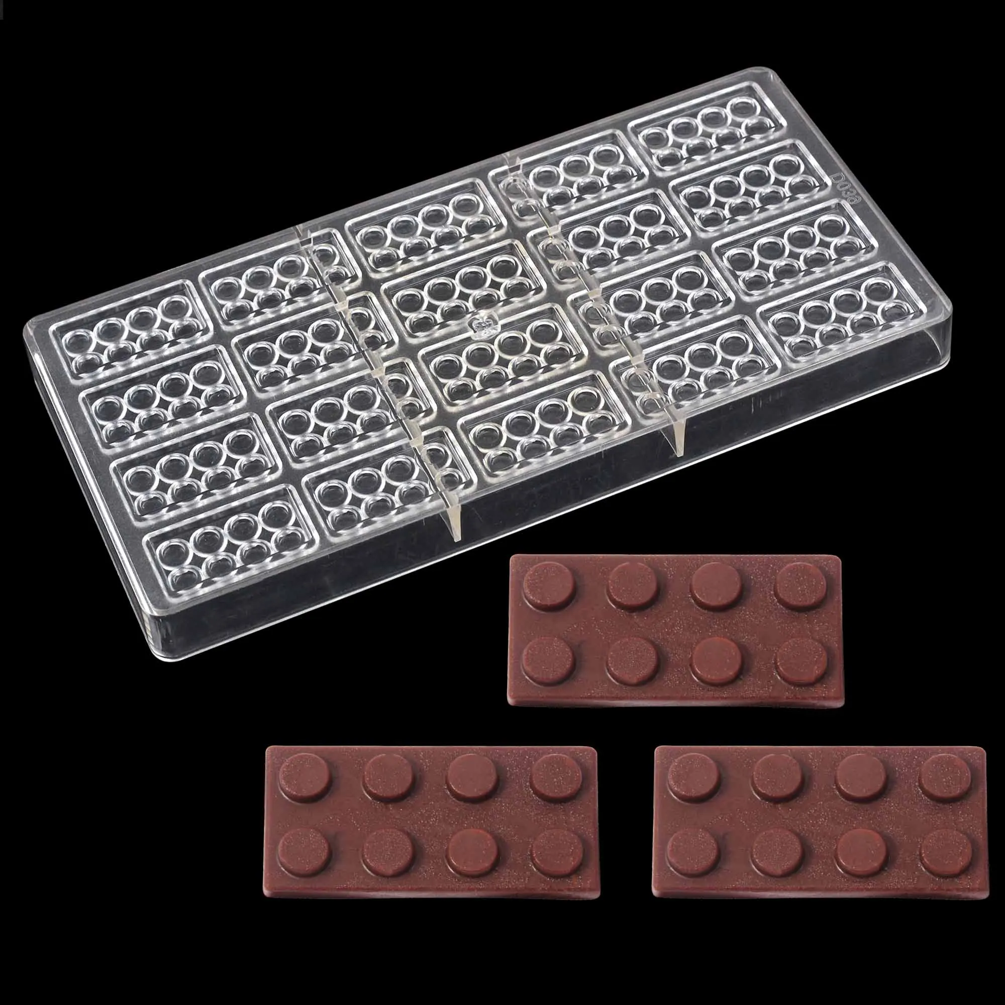 DIY 3D пищевая поликарбонатная форма для конфет выпечки PC форма для шоколада желе лоток для выпечки кондитерских изделий