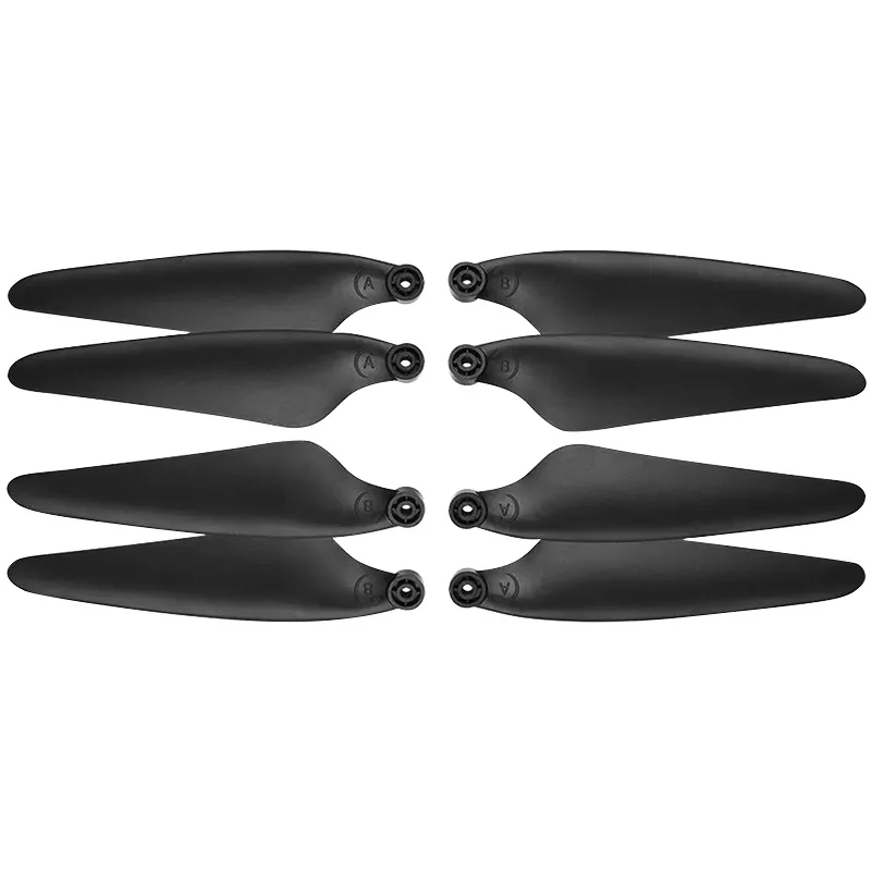 4 Pair Foldable Propeller Props Blade CW/CCW with Screwdriver for Hubsan ZINO Pro + Zino 2 +RC Drone Quadcopter Accessories