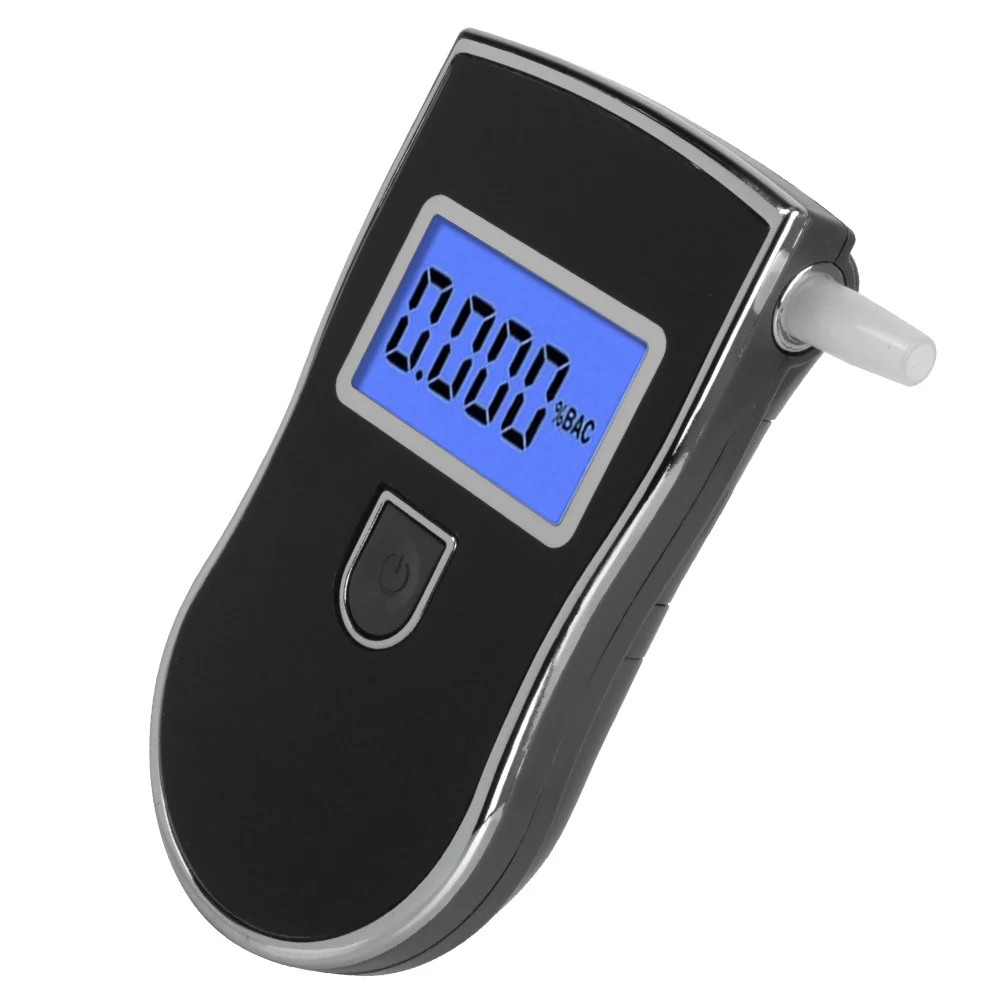 Portable LCD Screen Alcohol Meter Wine Alcohol Test Digital Breath Tester Drunk Driving Analyzer Car Breathalyzer