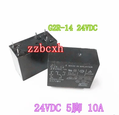 

2 шт./партия, новые оригинальные фонарики, 24 В постоянного тока, 10 А, 5 контактов