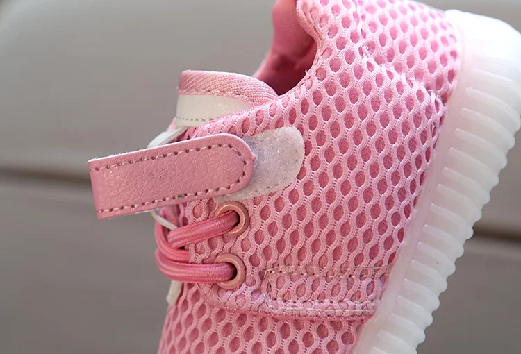 New LED Classic Sports Sneakers Newborn Baby Boys Girls First Walkers Shoes Infant Toddler Soft Sole Anti-slip Baby Shoes