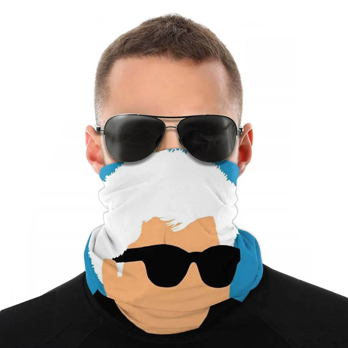 Солнцезащитный шарф накладка на лицо Педро алмодовар эскиз волшебное кольцо