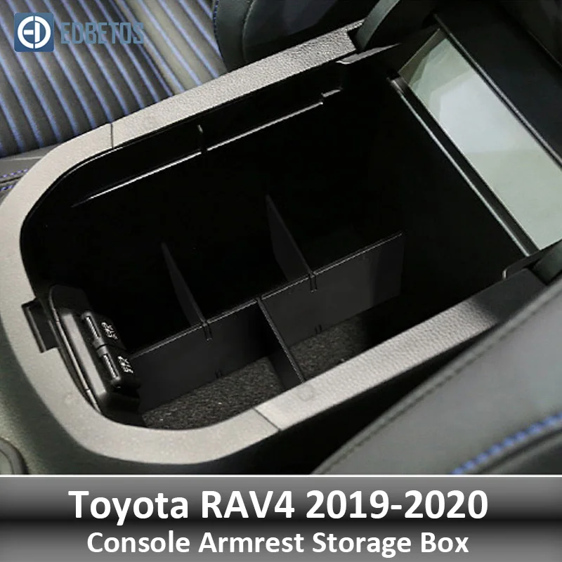 Подлокотник вторичный бардачок для Toyota RAV4 центральная консоль Органайзер лоток-RAV4 Средства для укладки