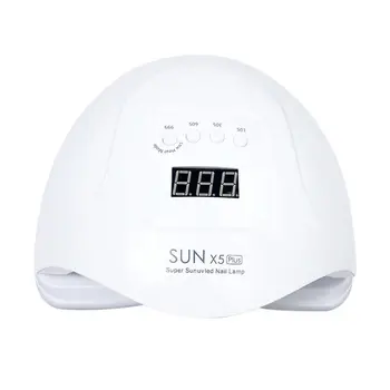 

80W Nail Phototherapy Machine Led Light Quick-Drying Nail Lamp Sun X5Plus Induction Nail Baking Lamp Dryer