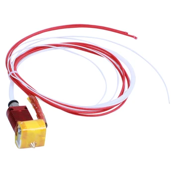 

3D Printer Extruder Hot End Kit MK8 0.4mm Nozzle with Aluminum Heating Block for Ender 3 Pro Creality