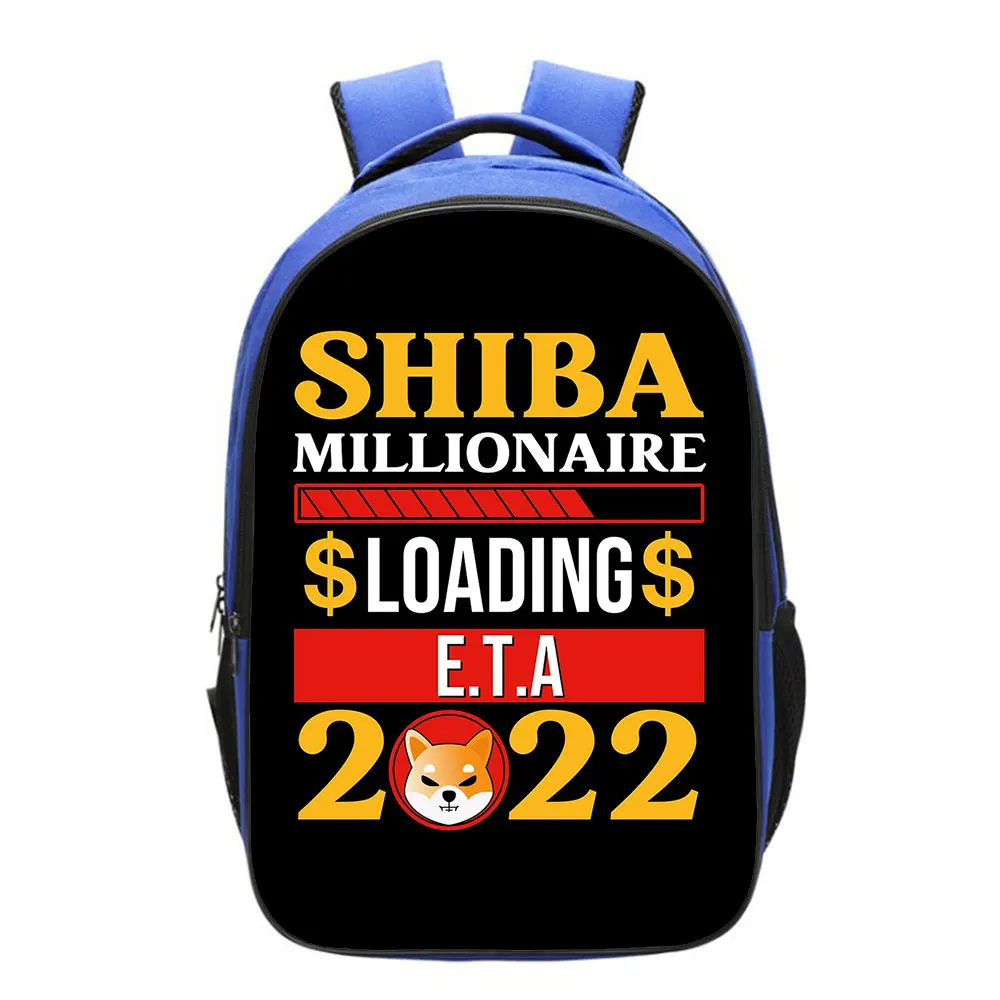 

The New Listed Shiba Inu Coin Backpack Boys And Girls School Bag Unisex Travel Backpack Student School Bag Children School Bag
