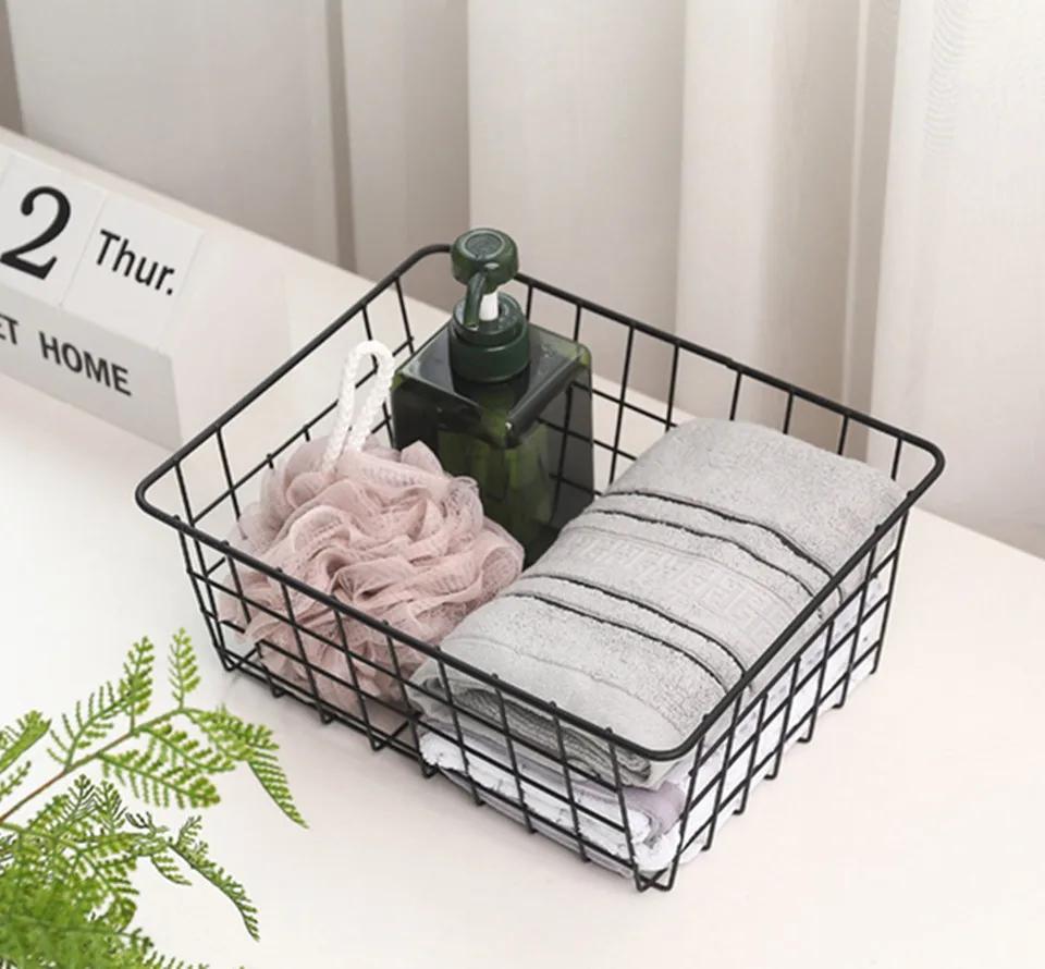 JO LIFE Home Настольный металлический органайзер для мелочей прибор для хранения фруктов простой из кованого железа корзина для хранения