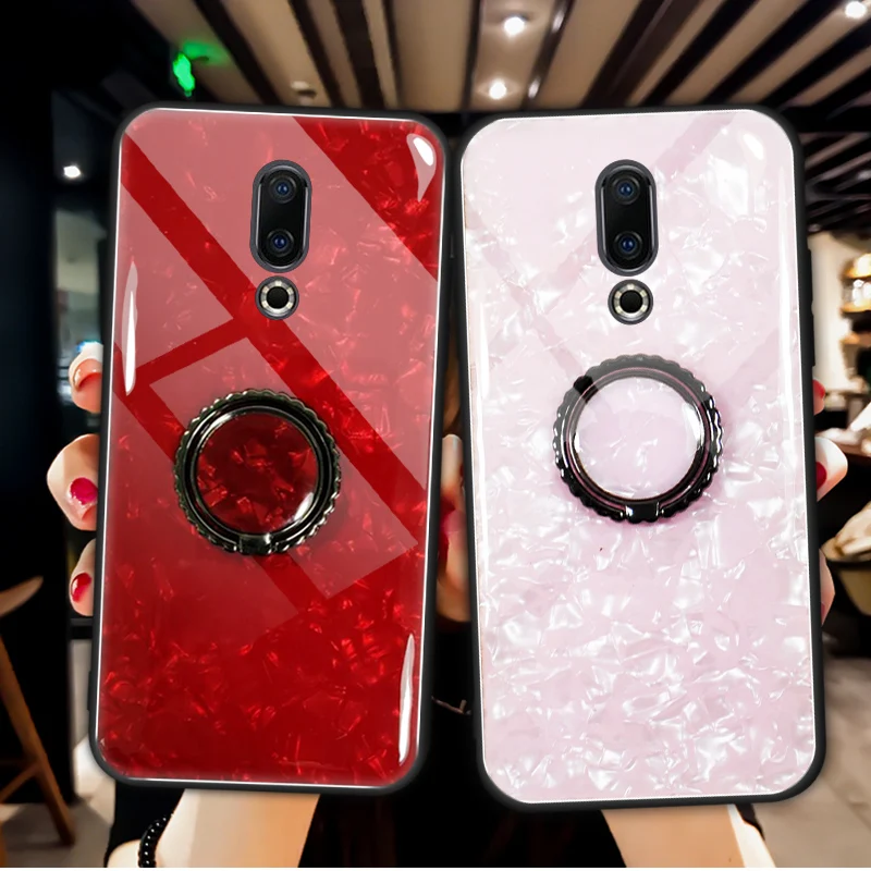 Чехол-накладка для Meizu 16 th 16X 16th Plus 16XS 16S 17 Pro с кольцом-держателем | Мобильные