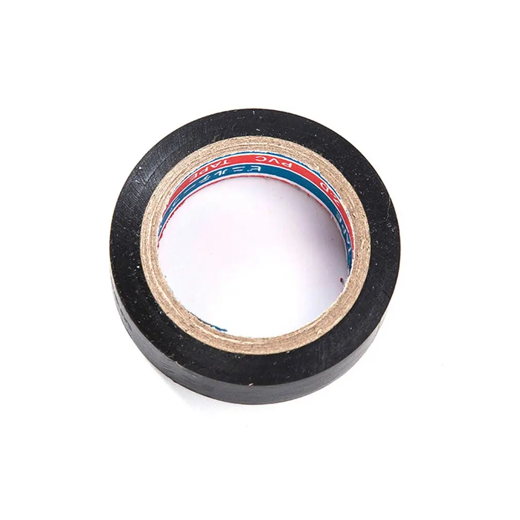 Черная изоляционная огнестойкая пластиковая лента электрика ПВХ