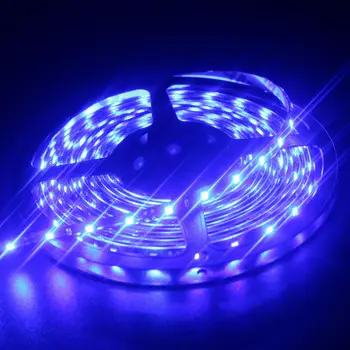 

1X 12V 24V DC Blue 5M 1210 3528 SMD 300 LED Flexible Soft LED Strip Home Lights jk1619