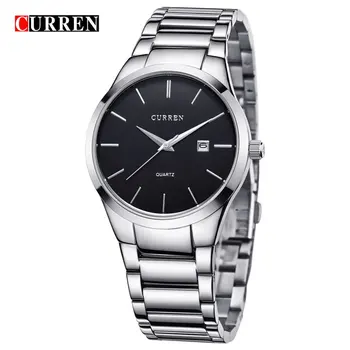 

Carrian 8106 Watch Men'S Watch High Quality Fashion Waterproof Watch Calendar Male Steel Band Watch