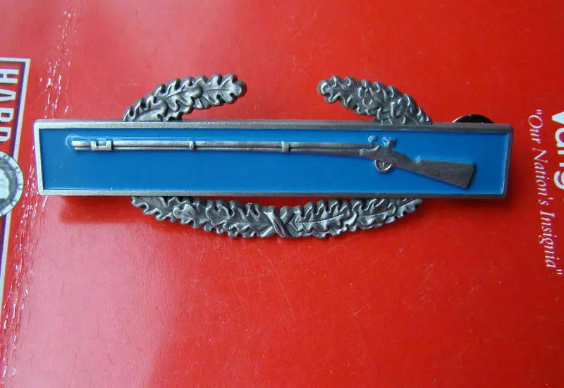WW2 US Army USA Combat Infantry Metal Rifle Badge Pin Outdoors Military armyshop2008 | Спорт и развлечения