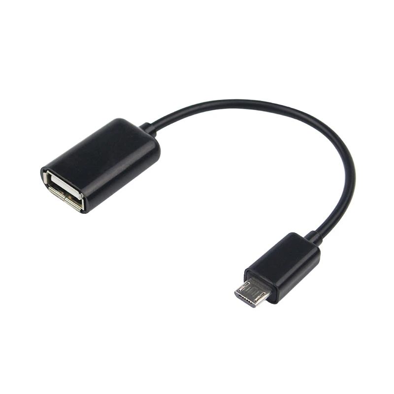 Высококачественный usb конвертер короткий Портативный Micro USB штекер гнездо OTG