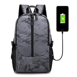 Рюкзак для ноутбука, внешний USB зарядка, Компьютерные рюкзаки, водонепроницаемые сумки для мужчин, деловые дорожные рюкзаки, школьные