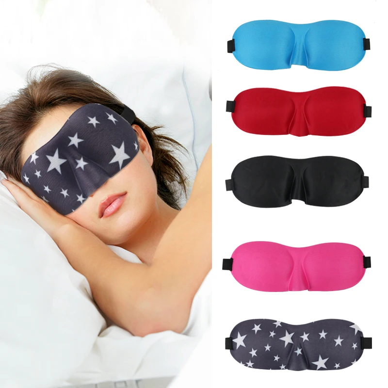 3D Sleeping Eye Mask Travel Rest Cover Sleep Eyeshade Shade Patch Portable Blindfold Eyepatch |
