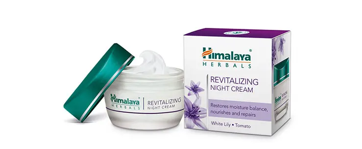 

Himalayan Revitalizing Night Cream rich in vitamins and essential oils to nourish the skin and promote cell renewal 50g /bottle