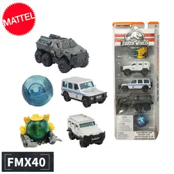 Оригинальные автомобильные игрушки Matchbox 1: 64 Jurassic World limited edition автомобили литой автомобиль сплав гоночная Модель автомобиль трексет