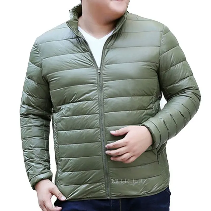 Autumn Winter Men Jackets 9XL Bust 160cm 5XL 6XL 7XL 8XL Plus Size Coat 3