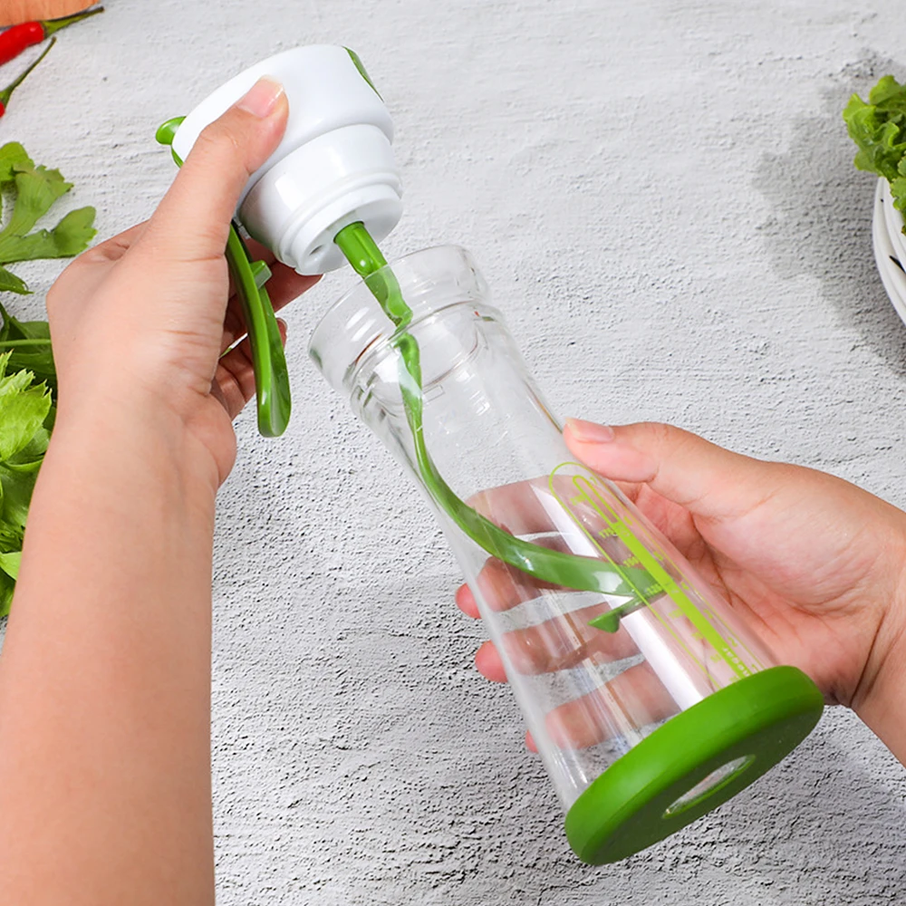 Salad Dressing Shaker Cup Manual Seasoning Sauce Dipping Coffee Mixer  Bottle Juice Container Shaker Blender For Kitchen Gadget - AliExpress