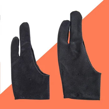

Two-finger Sketching Gloves Anti-missing Anti-Fouling Drawing Glove for Right and Left Hand Artist Drawing School Art Supplies