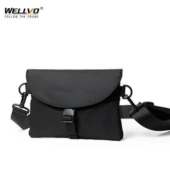 

Black Men Messenger Bag Oxford Crossbody Bags Male Business Fashion Soft Handbags Mini Men's Messenger Hand Bag Bolsa XA773ZC