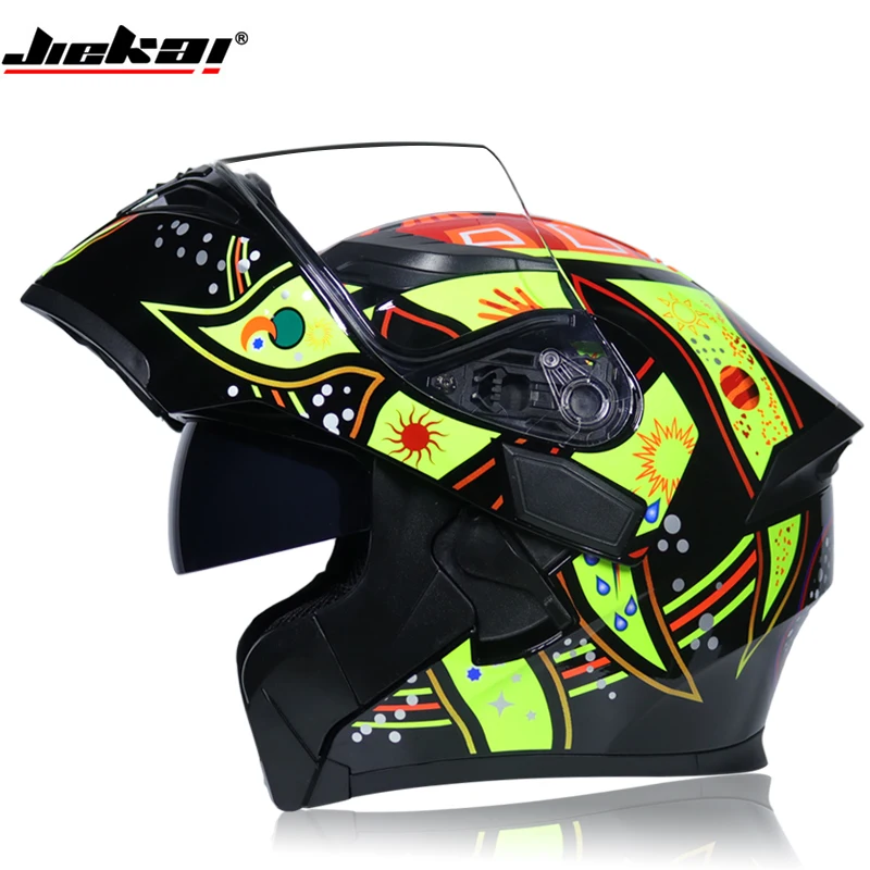 Модульный moto rcycle шлем с откидной крышкой полным лицом гоночный cascos para двойной
