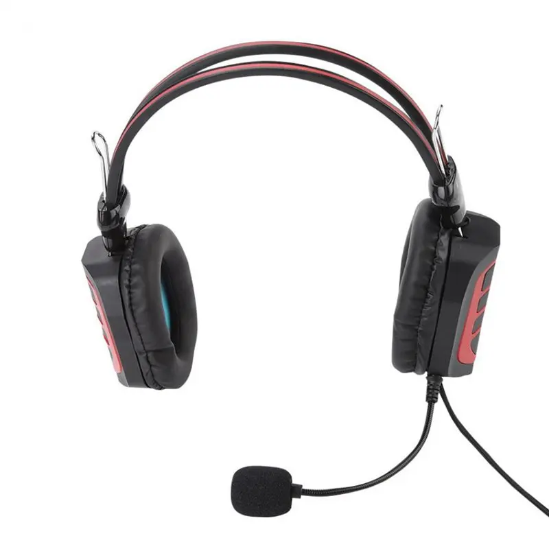 Headset Earpiece Mic Over Head Headphone Flexible Mic K Plug Volume Control For Walkie Talkie With PTT Button