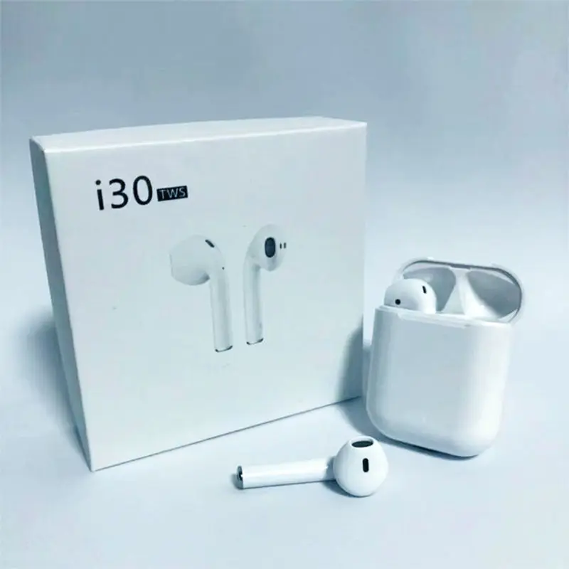 I30 bluetooth 5,0, беспроводные наушники, Мини, в уши, для бега, Висячие Наушники, oppo, huawei, vivo, Apple, смартфон, Универсальная гарнитура - Цвет: Белый