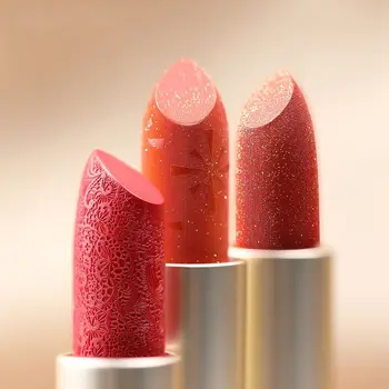 

New Luxury Gold Lipstick Makeup Velvet Matte Lipstick Lasting Pigmented Lips Stick Cosmetic Lip Rouge