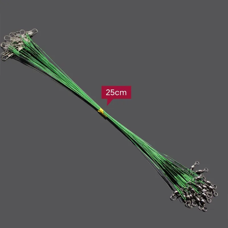

100pcs Leading wires 15cm/20cm/25cm Anti bite Line Anti wrap Braided Tool