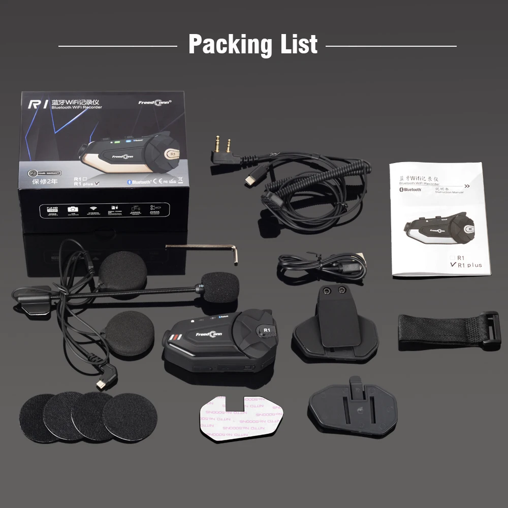 R1-Plus-Wifi-Recorder-Bluetooth-5-0-Motorcycle-Group-Intercom-HD-1080P-Video-FM-Wifi-6 (2)