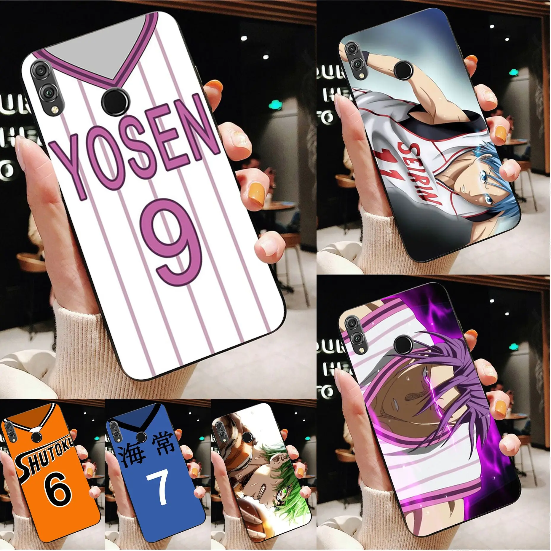 Цветной милый чехол для телефона kuroko's basketball ZON Honor10 lite 20 Y7 y9 9X Pro psmartZ | Мобильные