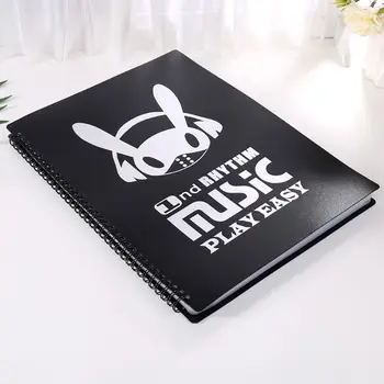 

20 Pages A4 Size Music Score Sheet Document File Folder Organizer Player Concert M0XB