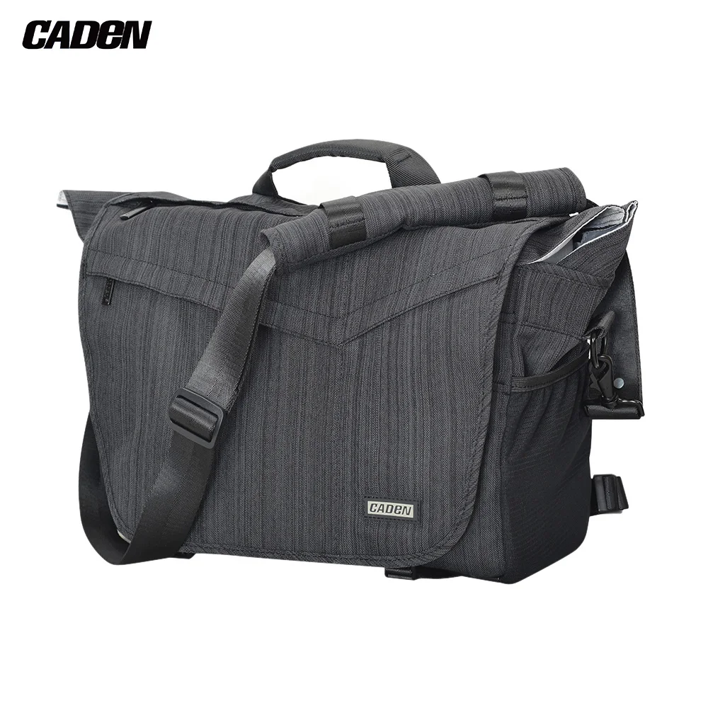 CADEN многофункциональная SLR DSLR камера сумка на плечо для Nikon Canon sony Pentax Водонепроницаемая Противоударная дорожная сумка для камеры