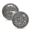 1PCs Metal YES or NO Commemorative Coin Gothic YES NO Letter Coin Classic Magic Tricks TOYS Children Kids Adults Classic Toys ► Photo 2/5