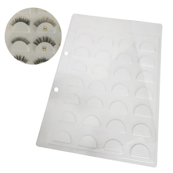 

Makeup Display Eyelashes Display Card 14 Pairs False Eyelashes Sample Catalog Package Tray
